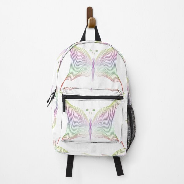 Artikelvorschau, Neon Wave Butterfly – Fluid Lines PNG-Aufkleber – Laser-T-Shirt entworfen und verkauft von Keltoi-art.