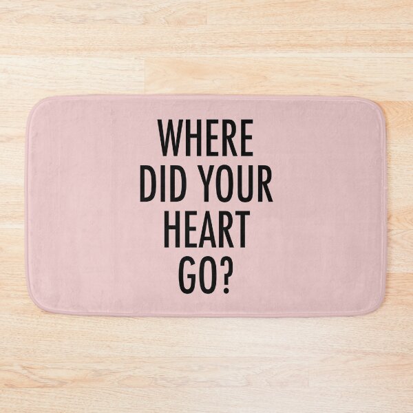 Item preview, Where Did Your Heart Go? designed and sold by Normbot2000.
