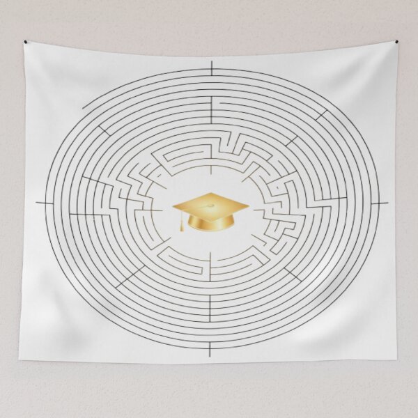 Item preview, Maze of Knowledge – Academic Journey Design designed and sold by Cristhian Almanza.