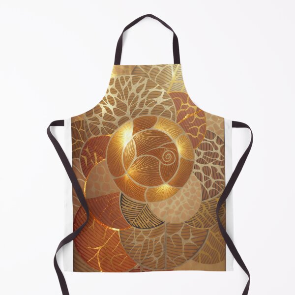 Item preview, Golden Spiral Organic Abstract designed and sold by Lakuekarts.