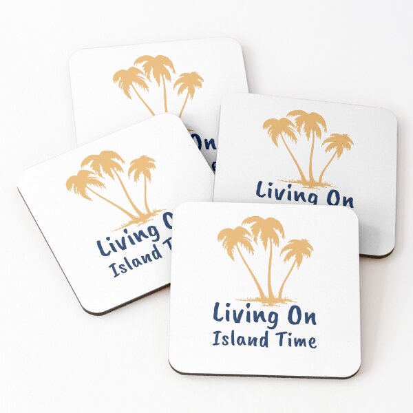 Item preview, Living On Island Time designed and sold by Kal-El-Tees.