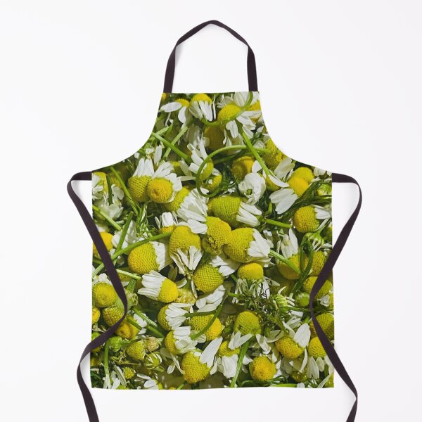 Item preview, Fresh Harvest Chamomile Flower Heads Herbal Pattern designed and sold by BalkanBloomArt.