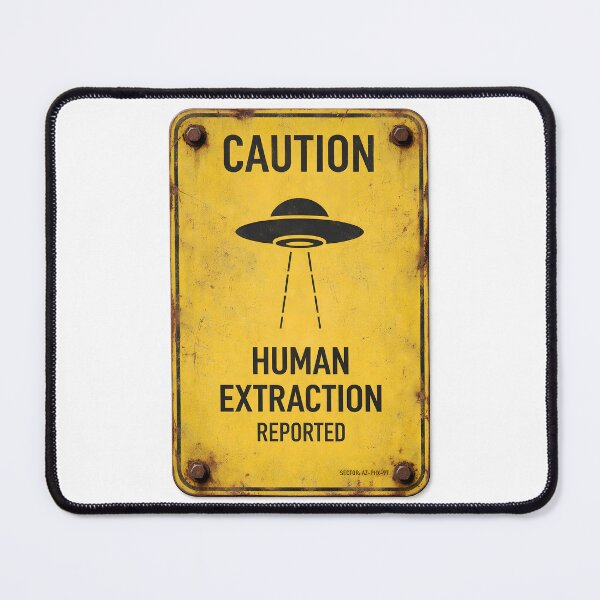 Item preview, Caution - Human Extraction Reported | Military Sign designed and sold by Artist18XF.