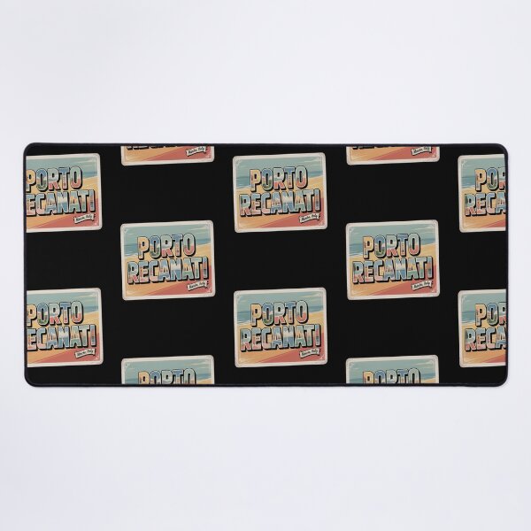 Item preview, Porto Recanati Vintage Postcard Sticker – Marche Italy Retro Coastal Art designed and sold by stickercuffs.
