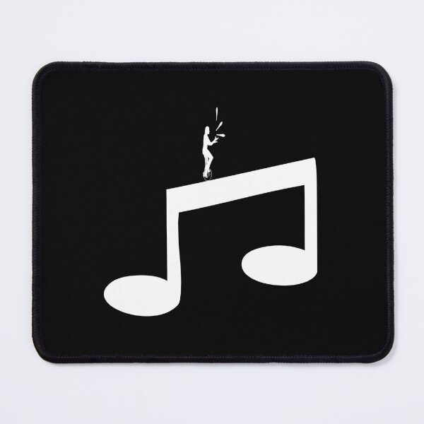 Item preview, Juggling on a Musical Note T-Shirt | Funny Circus Musician Unicycle Design designed and sold by saamessart.