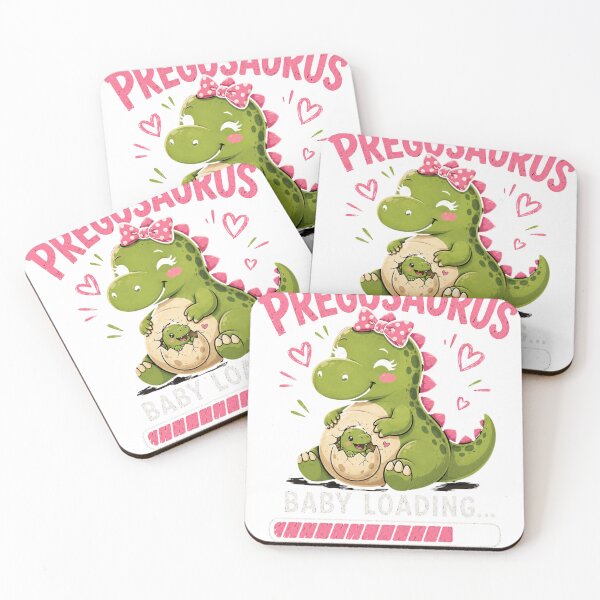 Item preview, Pregosaurus Baby Loading Funny Pregnancy Dinosaur Design designed and sold by Bo0gyArt.