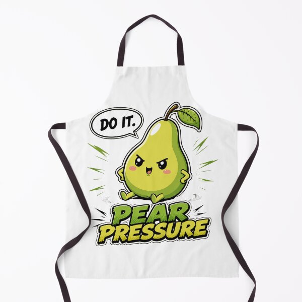 Item preview, Pear Pressure Funny Motivational Fruit Pun designed and sold by Nano-Threads.
