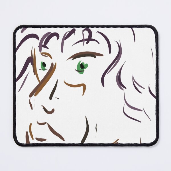 Item preview, Minimalist Portrait - PNG Sticker Sketch with Bright Lines - Art T-shirt designed and sold by Keltoi-art.