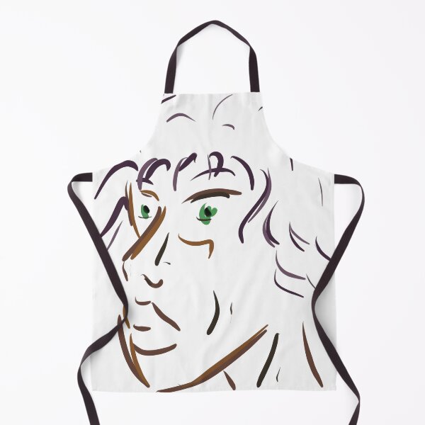Item preview, Minimalist Portrait - PNG Sticker Sketch with Bright Lines - Art T-shirt designed and sold by Keltoi-art.