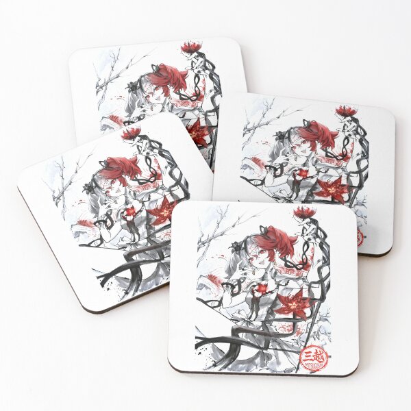 Item preview, Camellya Sumi-e designed and sold by Mitsugoshi.
