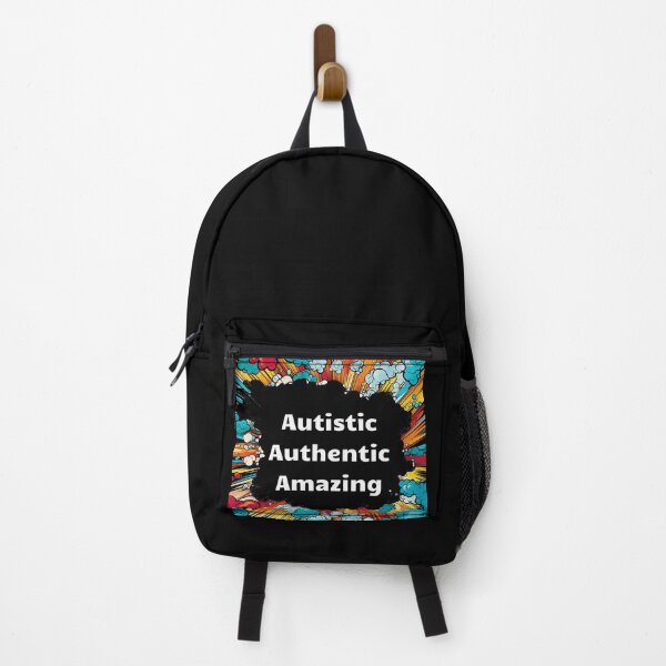Item preview, Autistic Authentic Amazing Positive Autism Pride Comic Style designed and sold by UTkiKK.