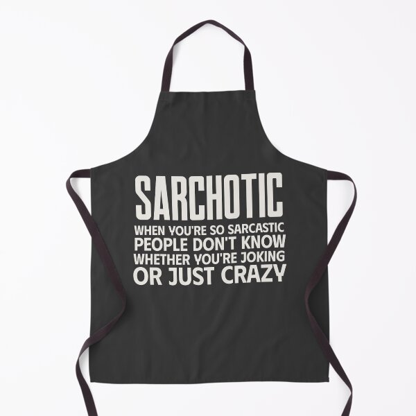 Item preview, SARCHOTIC DEFINITION | EVERYDAY SARCASM SERIES — DISTRESSED TEXT EDITION designed and sold by WitLounge.