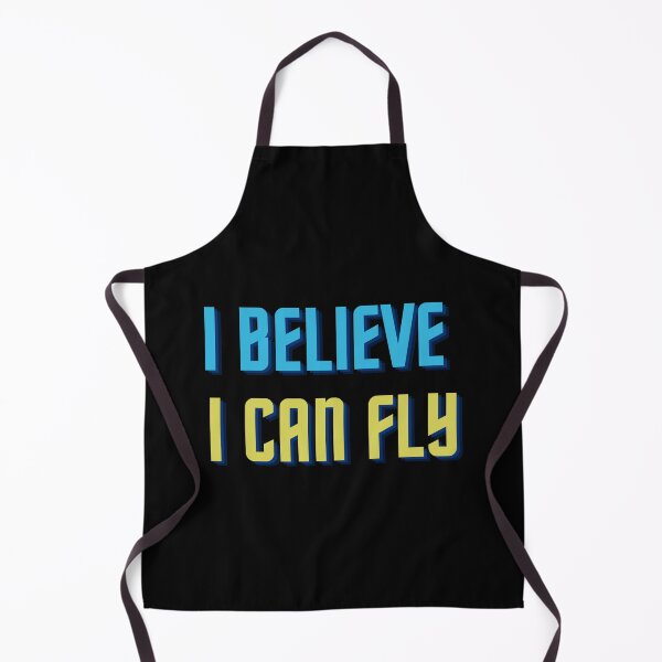 Item preview, I Believe I Can Fly Retro 90s Aesthetic Distressed Typography designed and sold by UTkiKK.