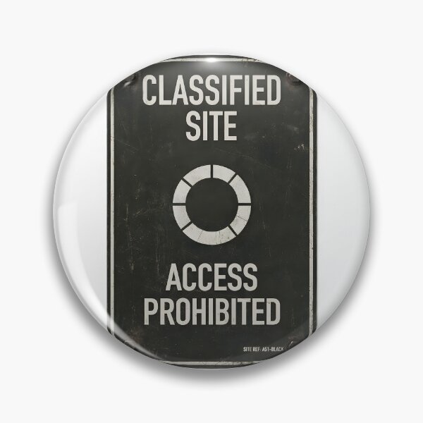 Item preview, Classified Site - Access Prohibited | Military Sign designed and sold by Artist18XF.