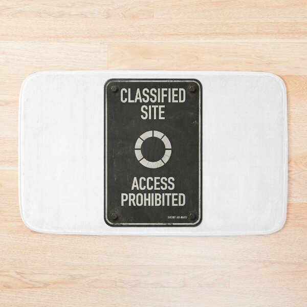 Item preview, Classified Site - Access Prohibited | Military Sign designed and sold by Artist18XF.