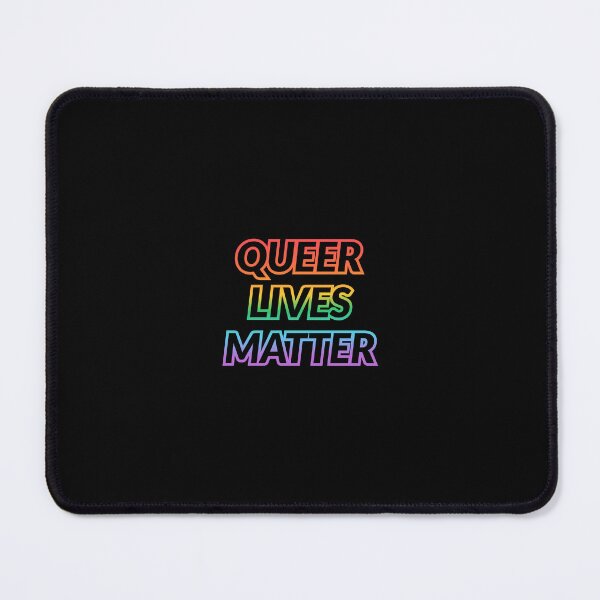 Item preview, QUEER LIVES MATTER designed and sold by Inspirationmotivation.