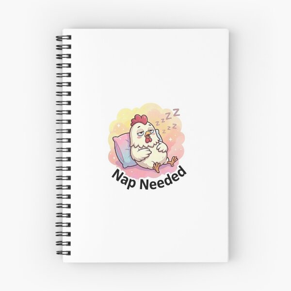 Item preview, Nap Needed Sleepy Chicken Sticker | Cute Zzz Rest Meme designed and sold by MagicDesignCre.