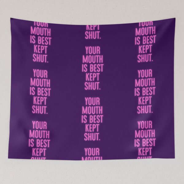 Item preview, Mouth Shut designed and sold by Normbot2000.