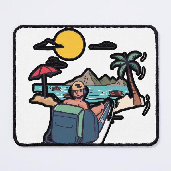 Item preview, Currently Avoiding Responsibilities | Funny Summer Vacation Sticker designed and sold by HC-Boutique.