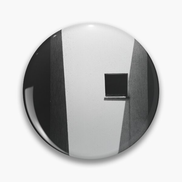 Item preview, Black and White Architecture Wall Window Shadow Photography designed and sold by Ayiti-Mar.