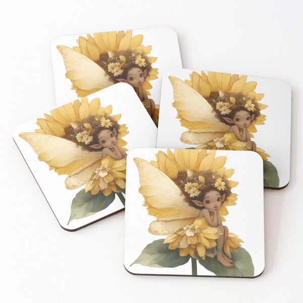 Item preview, Sunflower Fairy Whimsical Cottagecore Aesthetic designed and sold by Whimsical Wayfarer.