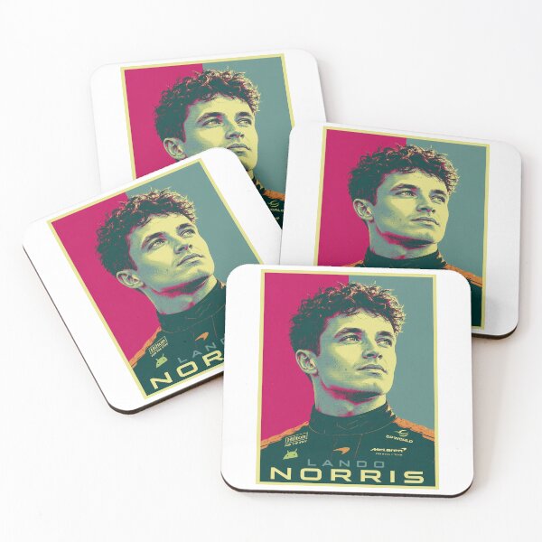 Item preview, Lando Norris McLaren Formula 1 Pop Art Poster designed and sold by aloefx.