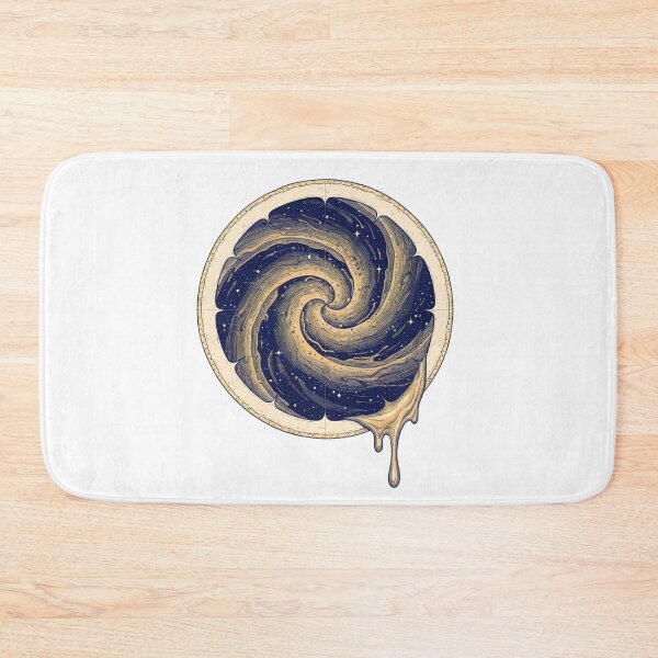 Item preview, Melting Lemon Slice Cosmic Galaxy Surreal Dali Style designed and sold by TialCorner.