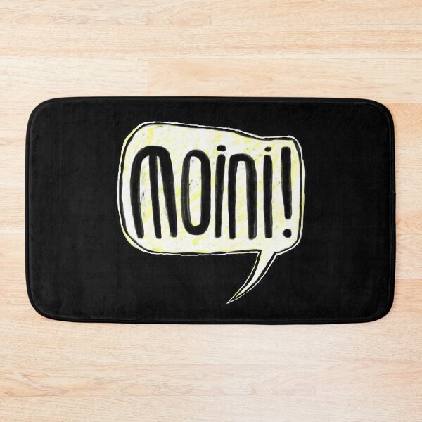 Item preview, Copy of Moin Moin, German Language Greeting, German words designed and sold by badlydrawnbabe.
