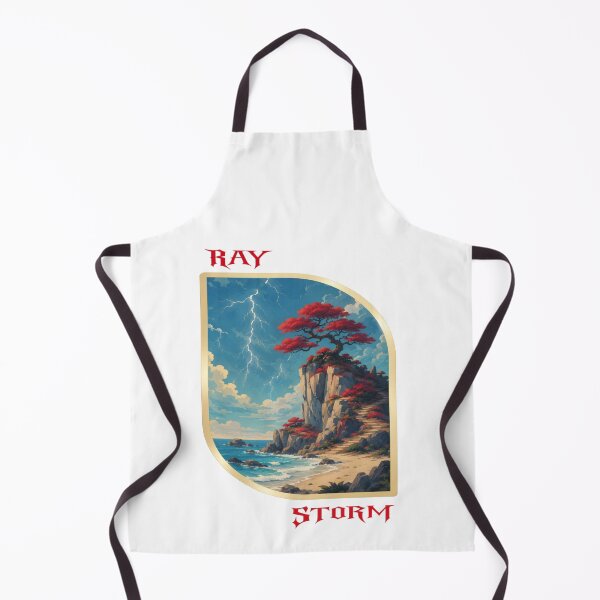 Item preview, RAY STORM – Red Tree Coastal Lightning Fantasy Landscape designed and sold by RAYapparel.