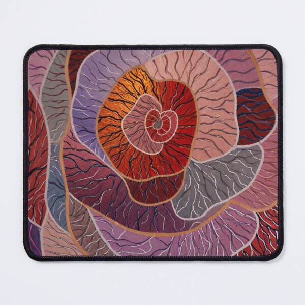 Item preview, Rose Organic Spiral Abstract designed and sold by Lakuekarts.
