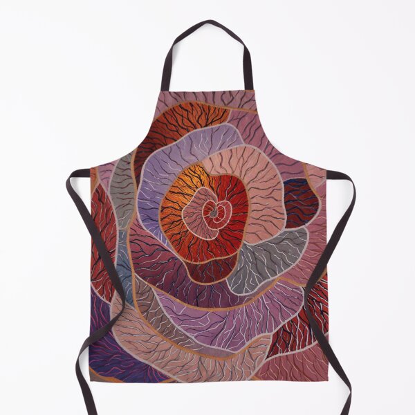 Artikelvorschau, Rose Organic Spiral Abstract entworfen und verkauft von Lakuekarts.