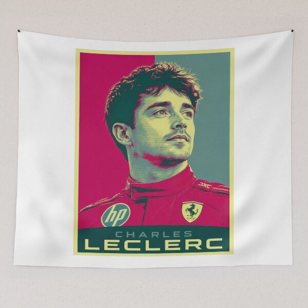 Item preview, Charles Leclerc Ferrari Formula 1 Pop Art Poster designed and sold by aloefx.