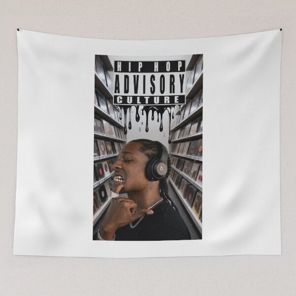 Item preview, A$AP Rocky Hip Hop Culture Collage designed and sold by y2kponyclub.