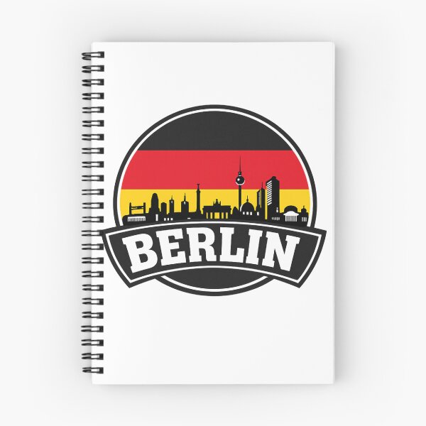 Item preview, Berlin Skyline Emblem – German Flag Inspired Design designed and sold by stickyverselab.