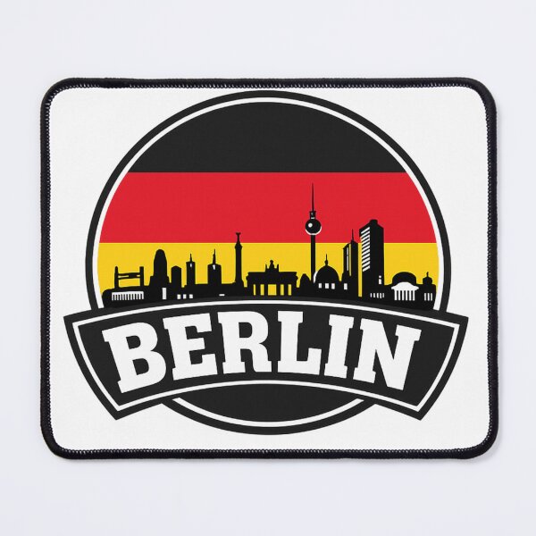 Item preview, Berlin Skyline Emblem – German Flag Inspired Design designed and sold by stickyverselab.