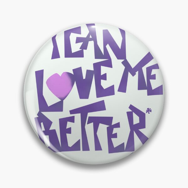 Item preview, I Can Love Me Better – Self Love Lettering Art Print designed and sold by ByKahlie.