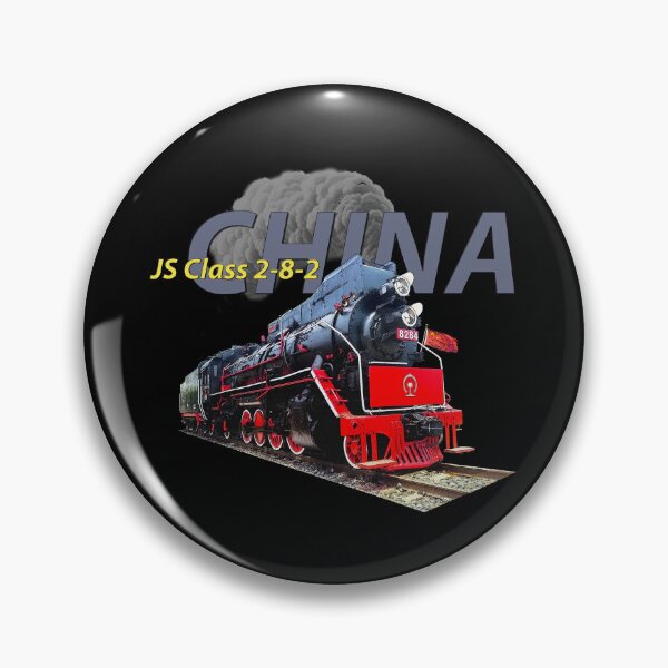 Item preview, CHINESE STEAM ENGINE, VINTAGE JS CLASS LOCOMOTIVE, RAILFANS designed and sold by classic car craze.