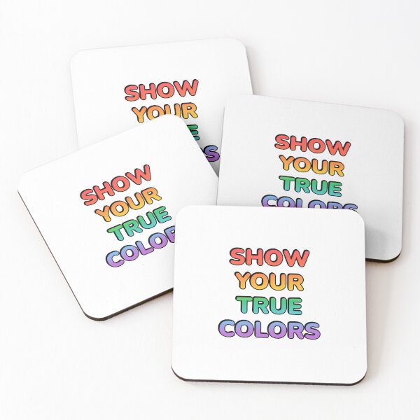 Item preview, SHOW YOUR TRUE COLORS - LGBTQ PRIDE designed and sold by Inspirationmotivation.