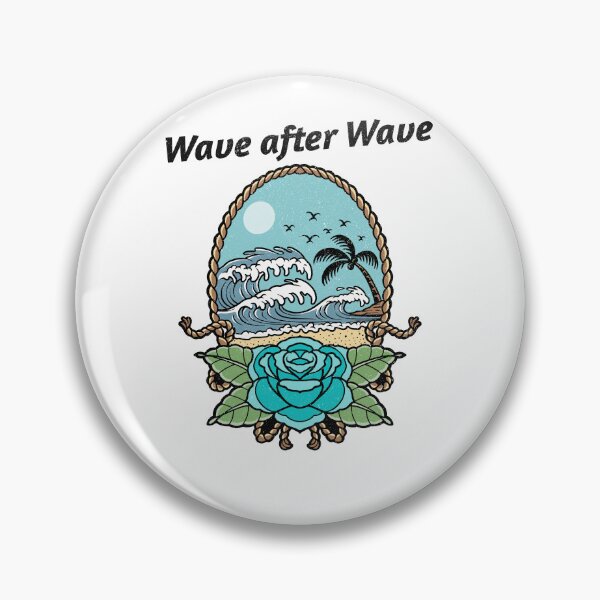 Item preview, Wave after Wave designed and sold by Kal-El-Tees.