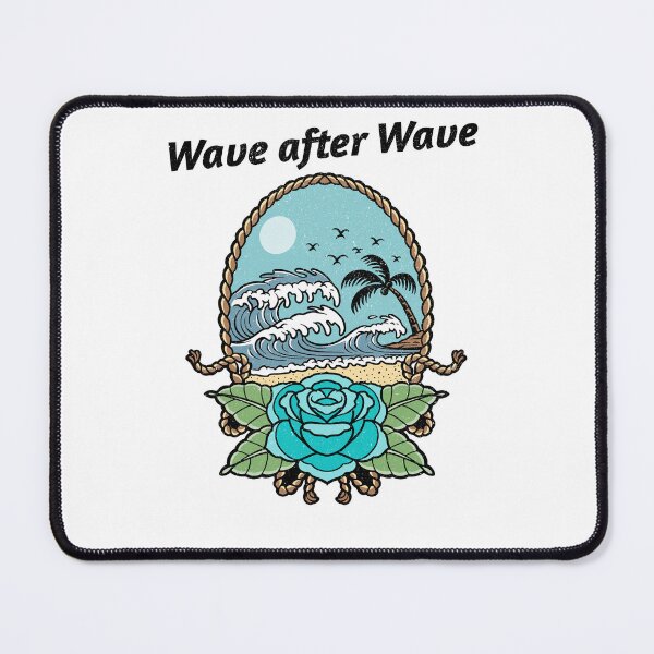 Item preview, Wave after Wave designed and sold by Kal-El-Tees.