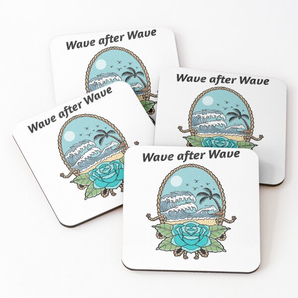 Item preview, Wave after Wave designed and sold by Kal-El-Tees.
