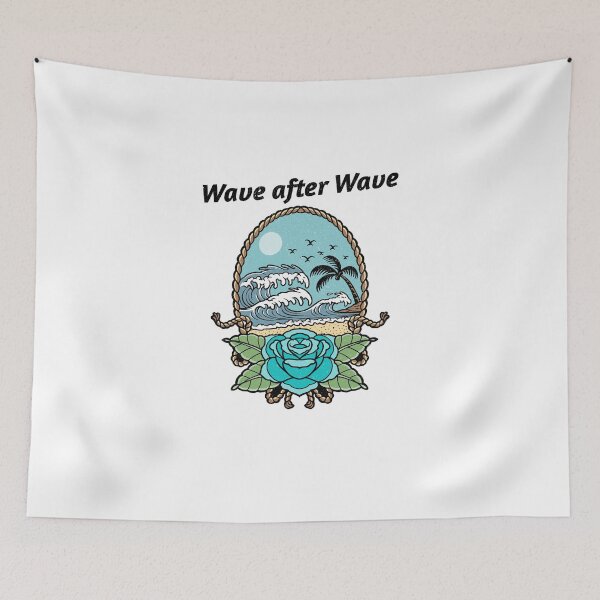 Item preview, Wave after Wave designed and sold by Kal-El-Tees.
