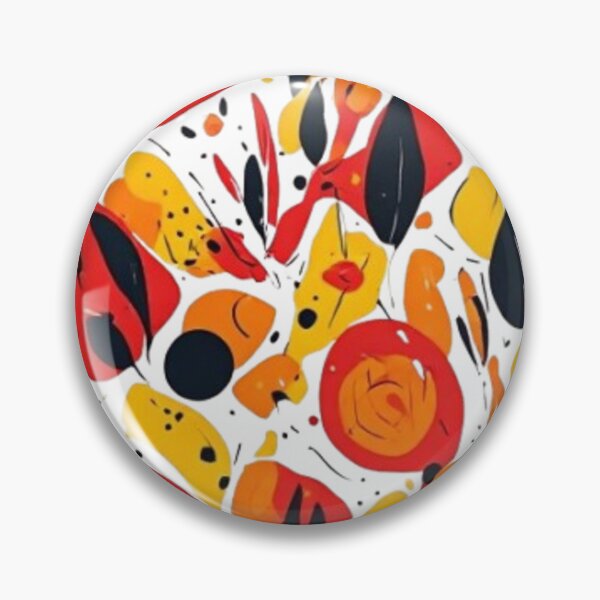 Item preview, Colorful Abstract Floral Pattern Tote Bag — Modern Art Design Red Yellow Orange Flowers Gift for Her designed and sold by Ditstyle.