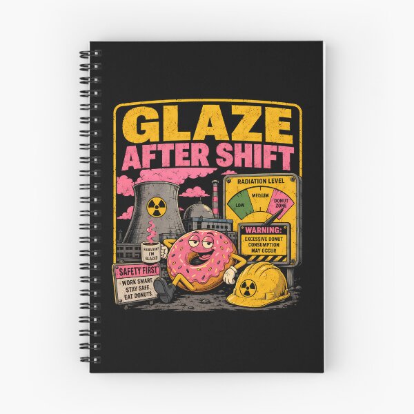 Item preview, Nuclear Donut Safety Poster designed and sold by agearb.
