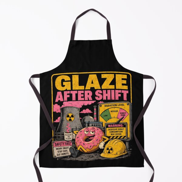 Item preview, Nuclear Donut Safety Poster designed and sold by agearb.