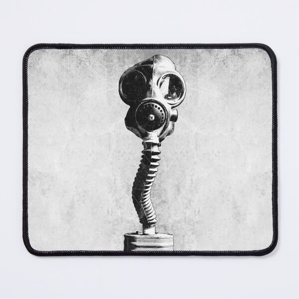 Item preview, WWII MK IV Anti-Gas Respirator Dark Military Art designed and sold by Ghoul Enterprises.