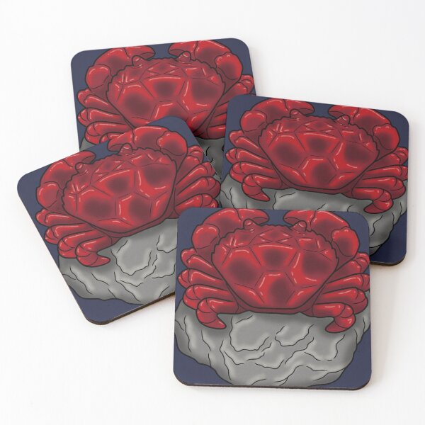 Item preview, Ruby Cancer Zodiac Crab – Faceted Gemstone Astrology Design designed and sold by DerpCat Sketches.