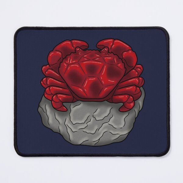 Item preview, Ruby Cancer Zodiac Crab – Faceted Gemstone Astrology Design designed and sold by DerpCat Sketches.