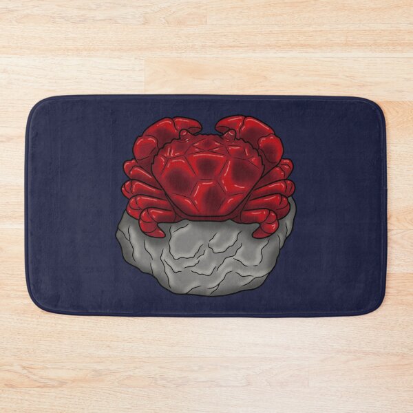 Item preview, Ruby Cancer Zodiac Crab – Faceted Gemstone Astrology Design designed and sold by DerpCat Sketches.