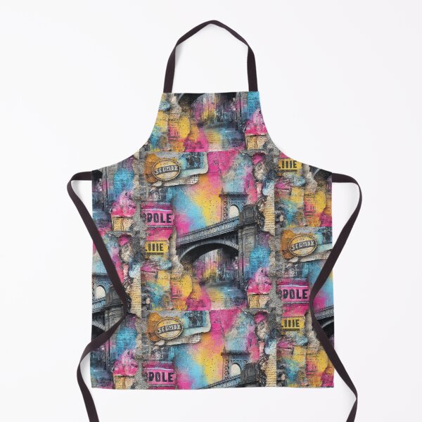 Item preview, Retro Urban Grunge Bridge Pop Art designed and sold by Szpaku desart .